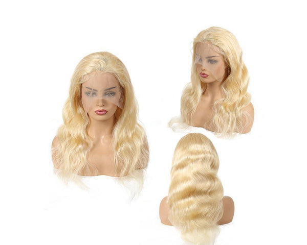13x4 Blonde Body wave Lacefront Wig